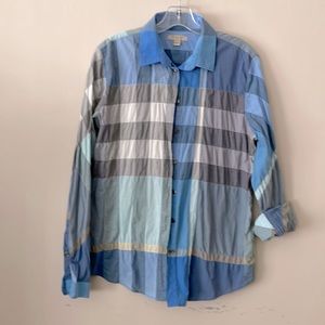 Burberry button down shirt